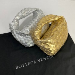 BOTTEGA VENETA THE MİNİ JODİE HAKİKİ DERİ ÇANTA ALTIN RENK