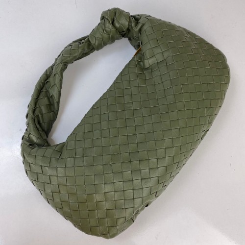 BOTTEGA VENETA THE MEDİUM JODİE HAKİKİ DERİ ÇANTA HAKİ YEŞİL