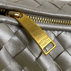 BOTTEGA VENETA THE MEDİUM JODİE HAKİKİ DERİ ÇANTA SİLVER