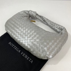 BOTTEGA VENETA THE MEDİUM JODİE HAKİKİ DERİ ÇANTA SİLVER