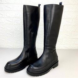 BOTTEGA VENETA TİRE CHELSEA BOOT HAKİKİ DERİ ÇİZME SİYAH