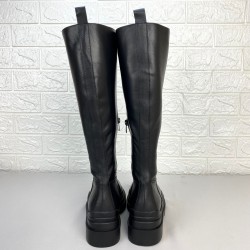 BOTTEGA VENETA TİRE CHELSEA BOOT HAKİKİ DERİ ÇİZME SİYAH