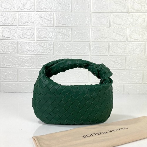 BOTTEGA VENETA THE MİNİ JODİE HAKİKİ DERİ ÇANTA YEŞİL