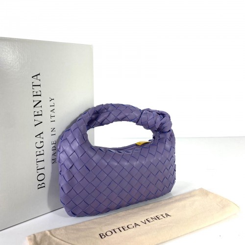 BOTTEGA VENETA THE MİNİ JODİE HAKİKİ DERİ ÇANTA LİLA