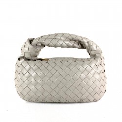 BOTTEGA VENETA THE MİNİ JODİE HAKİKİ DERİ ÇANTA KIRIK BEYAZ