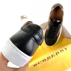 BURBERRY HOUSE CHECK AND LEATHER HAKİKİ DERİ BAYAN SNEAKER