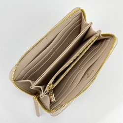 CHANEL 19 ZİPPED WALLET HAKİKİ DERİ BEJ