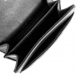 CHANEL FLAP WALLET MİNİ HAKİKİ DERİ CÜZDAN SİYAH