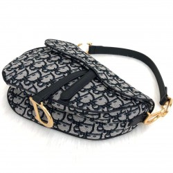 CHRİSTİAN DİOR OBLİQUE SADDLE BAG