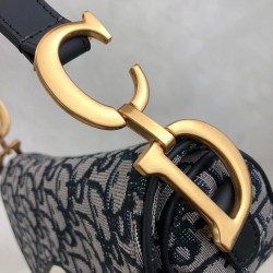 CHRİSTİAN DİOR OBLİQUE SADDLE BAG
