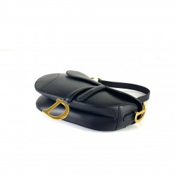 CHRİSTİAN DİOR SADDLE CALFSKİN BAG SİYAH