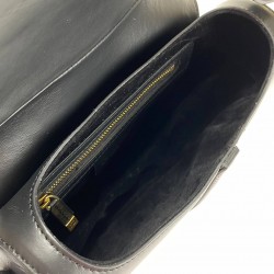 CHRİSTİAN DİOR SADDLE CALFSKİN BAG SİYAH