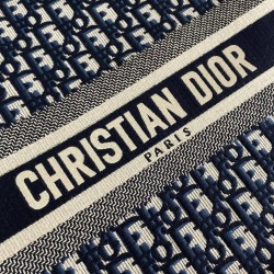 CHRİSTİAN DİOR BOOK TOTE OBLİQUE EMBROİDERY BAG