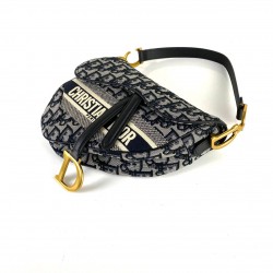 CHRİSTİAN DİOR OBLİQUE SADDLE BAG