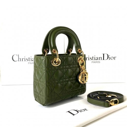 CHRİSTİAN DİOR MİNİ LADY DİOR BAG YEŞİL
