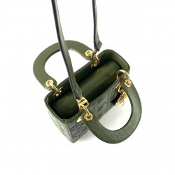 CHRİSTİAN DİOR MİNİ LADY DİOR BAG YEŞİL
