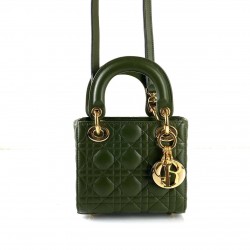 CHRİSTİAN DİOR MİNİ LADY DİOR BAG YEŞİL