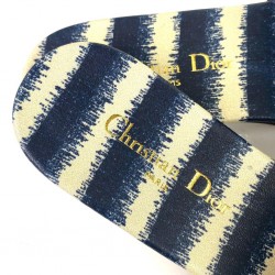 CHRİSTİAN DİOR DWAY MULE SANDALS HAKİKİ DERİ TERLİK ÇOKRENKLİ