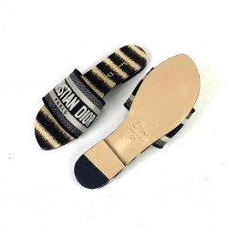 CHRİSTİAN DİOR DWAY MULE SANDALS HAKİKİ DERİ TERLİK ÇOKRENKLİ