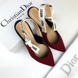 CHRİSTİAN DİOR J'ADİOR SLİNGBACK PUMP BORDO