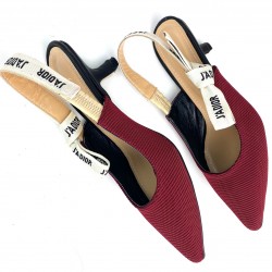 CHRİSTİAN DİOR J'ADİOR SLİNGBACK PUMP BORDO