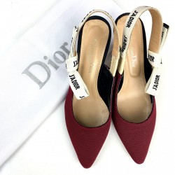 CHRİSTİAN DİOR J'ADİOR SLİNGBACK PUMP BORDO