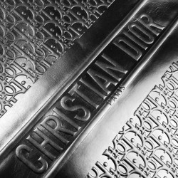 CHRİSTİAN DİOR BOOK TOTE OBLİQUE EMBOSSED CALFSKİN