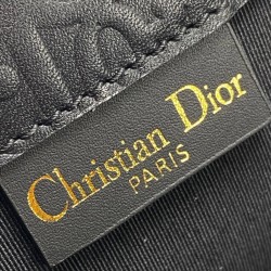 CHRİSTİAN DİOR BOOK TOTE OBLİQUE EMBOSSED CALFSKİN