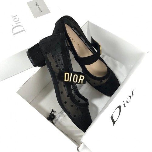 CHRİSTİAN DİOR MARY JANE BALLET PUMPS HAKİKİ DERİ BAYAN AYAKKABI SİYAH