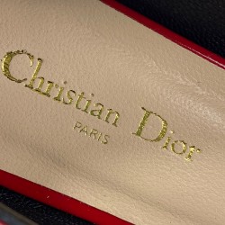 CHRİSTİAN DİOR MARY JANE BALLET PUMPS HAKİKİ DERİ BAYAN AYAKKABI KIRMIZI