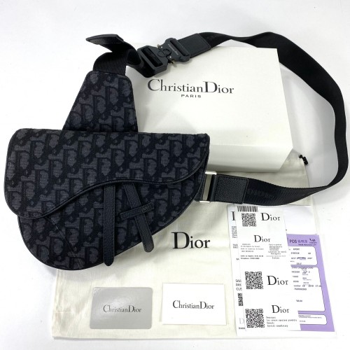 CHRİSTİAN DİOR NEW SADDLE BAG OBLİQUE
