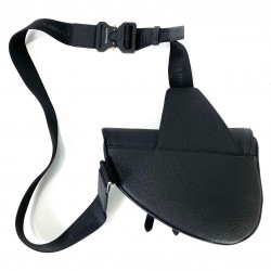 CHRİSTİAN DİOR NEW SADDLE BAG GRAİNED CALFSKİN