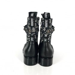 CHRİSTİAN DİOR OBLİQUE BOOTS HAKİKİ DERİ BAYAN BOT