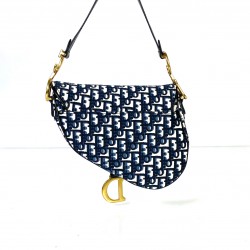 CHRİSTİAN DİOR OBLİQUE SADDLE BAG