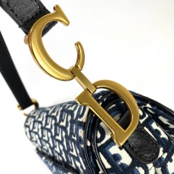 CHRİSTİAN DİOR OBLİQUE SADDLE BAG