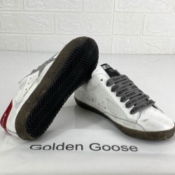 GOLDEN GOOSE SUPER-STAR BEYAZ-KIRMIZI