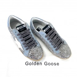 GOLDEN GOOSE SUPER-STAR GLITTERY