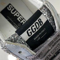 GOLDEN GOOSE SUPER-STAR GLITTERY