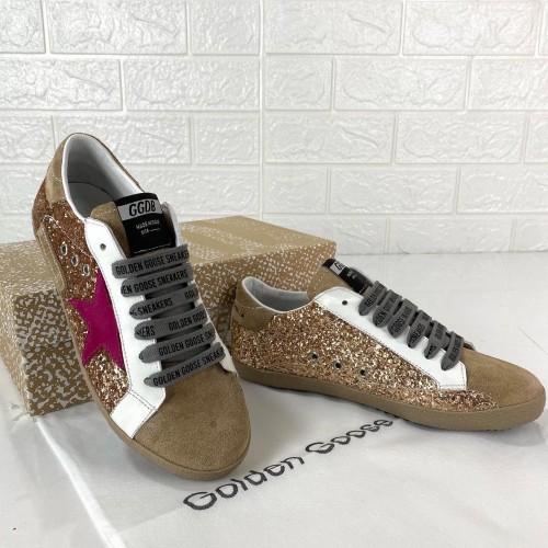 GOLDEN GOOSE SUPER-STAR BEYAZ/GOLD