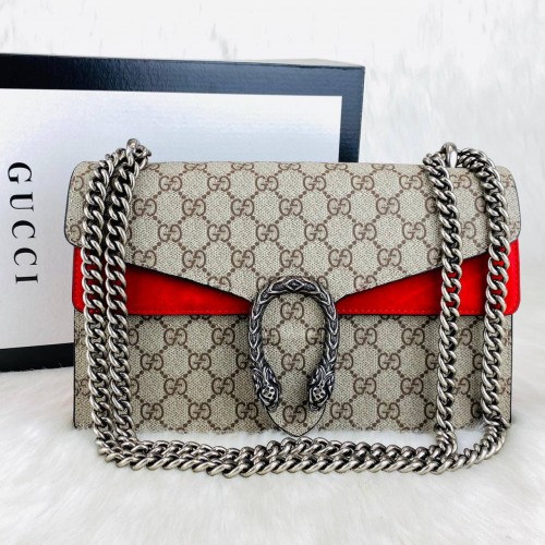 GUCCİ DİONYSUS HAKİKİ DERİ KIRMIZI