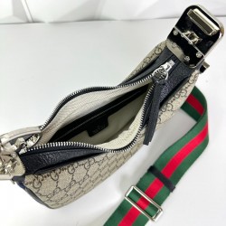 GUCCİ ATTACHE SMALL SHOULDER BAG SUPREME HAKİKİ DERİ BAYAN ÇANTA 