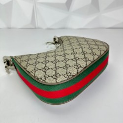 GUCCİ ATTACHE SMALL SHOULDER BAG SUPREME HAKİKİ DERİ BAYAN ÇANTA 