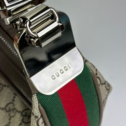 GUCCİ ATTACHE SMALL SHOULDER BAG SUPREME HAKİKİ DERİ BAYAN ÇANTA 