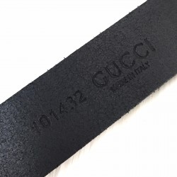 GUCCİ GG BUCKLE BELT HAKİKİ DERİ UNİSEX KEMER 