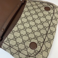 GUCCİ BLONDİE SHOULDER HAKİKİ DERİ BAYAN ÇANTA KAHVERENGİ