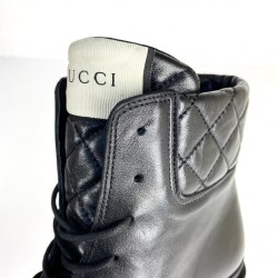 GUCCİ GG ANKLE BOOT HAKİKİ DERİ BAYAN BOT SİYAH