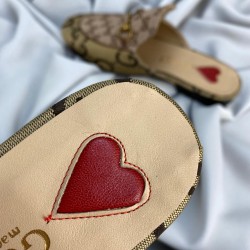 GUCCİ JUMBO GG PRİNCETOWN SLİPPERS HAKİKİ DERİ BAYAN TERLİK