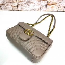 GUCCİ MARMONT HAKİKİ DERİ VİZON