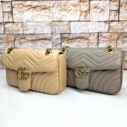 GUCCİ MARMONT HAKİKİ DERİ VİZON