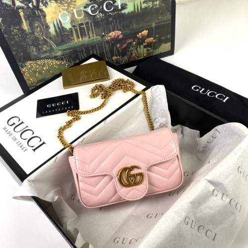 GUCCİ NANO MARMONT PEMBE